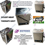 Biotronix Moist Heat Therapy Unit (With 4Pack) Hydrocollator Hot Pack Unit 4 pack Stainless Steel  Premium Model ( Inner Tank 304 Grade Stainless Steel  ) used in Physiotherapy and Rehabilitation Make In India