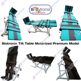 Biotronix Tilt Table Motorized ( Electrical ) Remote Controlled Premium Model used in Physiotherapy and Rehabilitation Make in India with 3 Year Motor Warranty