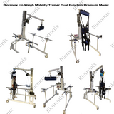 Biotronix Un Weight Mobility Trainer /Partial Body Weight Support System/Suspended Gait Trainer Dual Function Motorized ( Wheel chair to Standing (  Vertical Oscillation) ,Standing to Lifting  ) Deluxe Model ( Without Treadmill  )