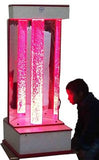 Biotronix Bubble-tube Column With Stand & Mirrors Sensory Motor Tools Occupational Therapy Equipment
