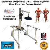 Biotronix Un Weight Mobility Trainer /Partial Body Weight Support System/Suspended Gait Trainer Dual Function Motorized ( Wheel chair to Standing (  Vertical Oscillation) ,Standing to Lifting  ) Deluxe Model ( Without Treadmill  )