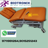 Biotronix Multi Section ( 5 Section ) HI-LOW Postural Drainage Table ( Motorized ) Electrical Dual Function ( Height Adjustable Motorized and Postural Drainage Control) used in Physiotherapy and Rehabilitation