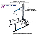 Biotronix Un Weight Mobility Trainer /Partial Body Weight Support System/Suspended Gait Trainer Single Function Motorized ( Standing Position to Lifting ) Deluxe Model ( Without Treadmill  )Physiotherapy and Rehabilitation Equipment