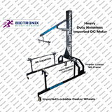 Biotronix Un Weight Mobility Trainer /Partial Body Weight Support System/Suspended Gait Trainer Single Function Motorized ( Standing Position to Lifting ) Deluxe Model ( Without Treadmill  )Physiotherapy and Rehabilitation Equipment