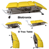 Biotronix D Trac Hi Low Height Adjustable Traction Table Motorized ( Electrical ) Remote Controlled Basic Model Single Function ( Hi Low )  used in Physiotherapy and Rehabilitation Make in India with 3 Year Motor Warranty