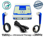 Biotronix ULTRASOUND THERAPY 1 and 3 MHz Equipment LCD Display Clinical Deluxe Model Make in India with 2 year Warranty